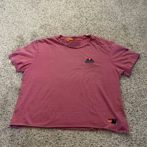 Aviator Nation Mauve Tee
